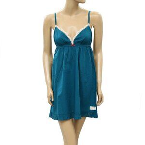 Odd Molly Anthropologie Once In A While Lace Slip Mini Dress Beach S1 NEW 268425